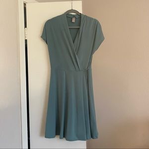 Blue h&m dress